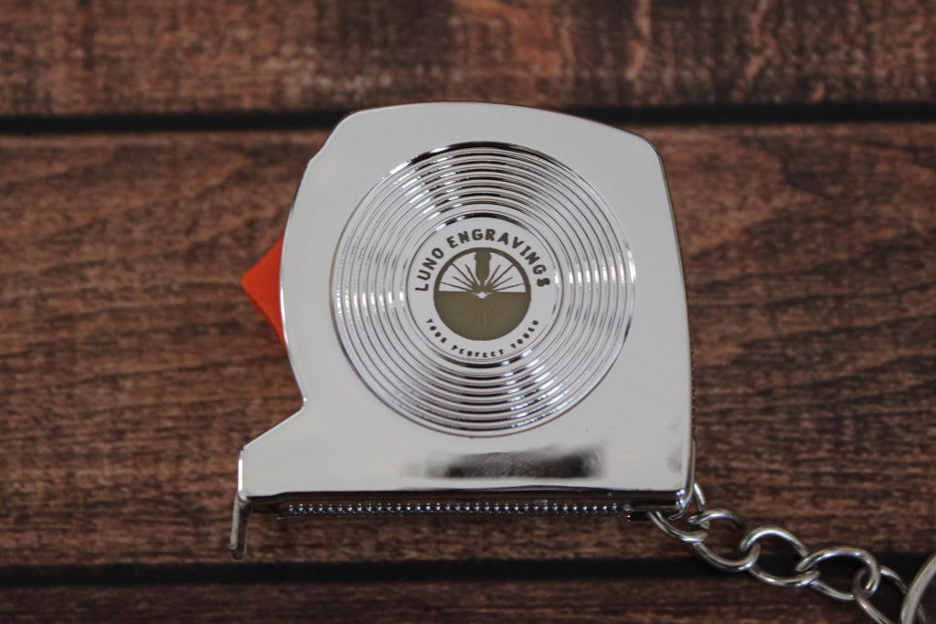 Personalized Measuring Tape Keychain