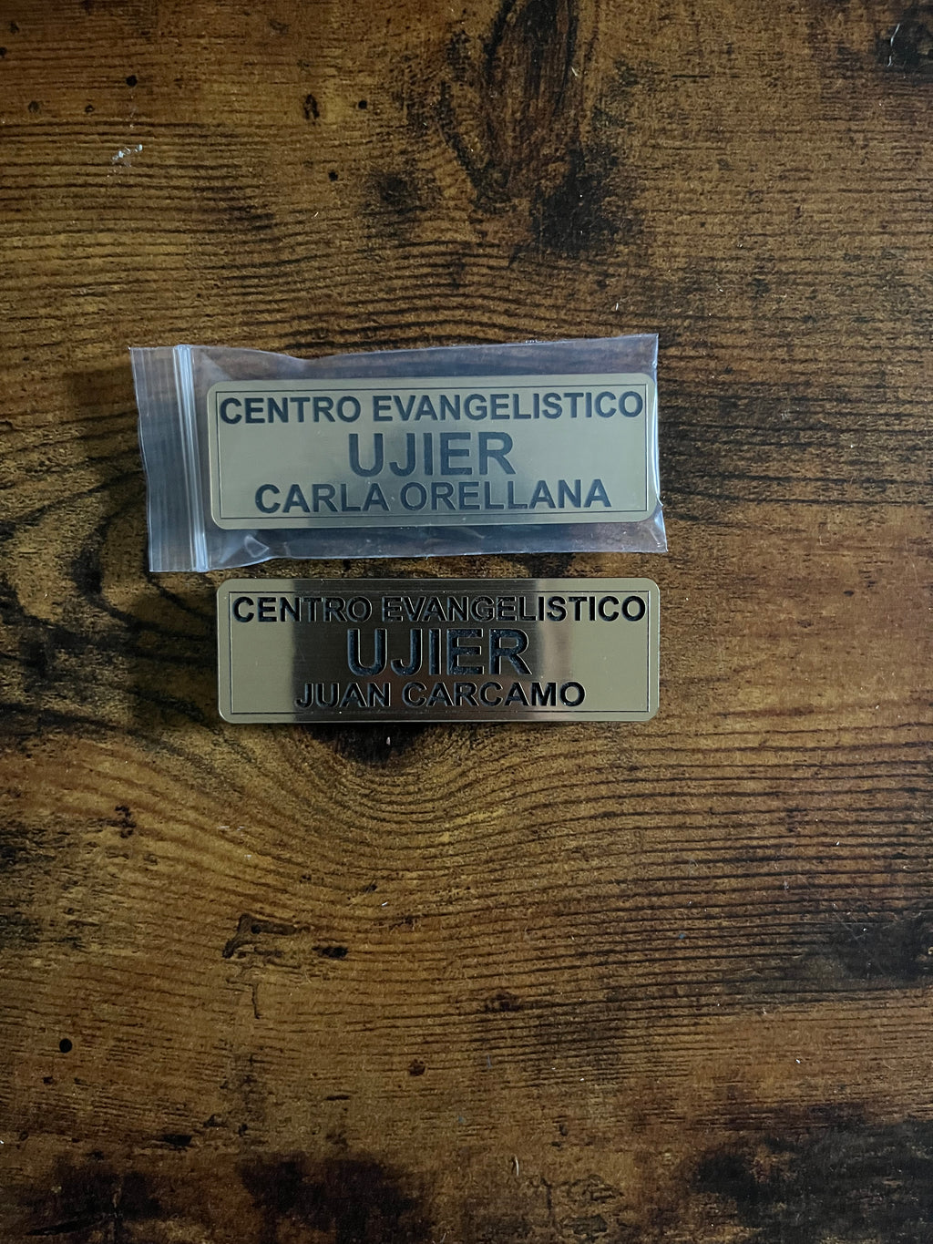 Custom Magnetic Name Tag