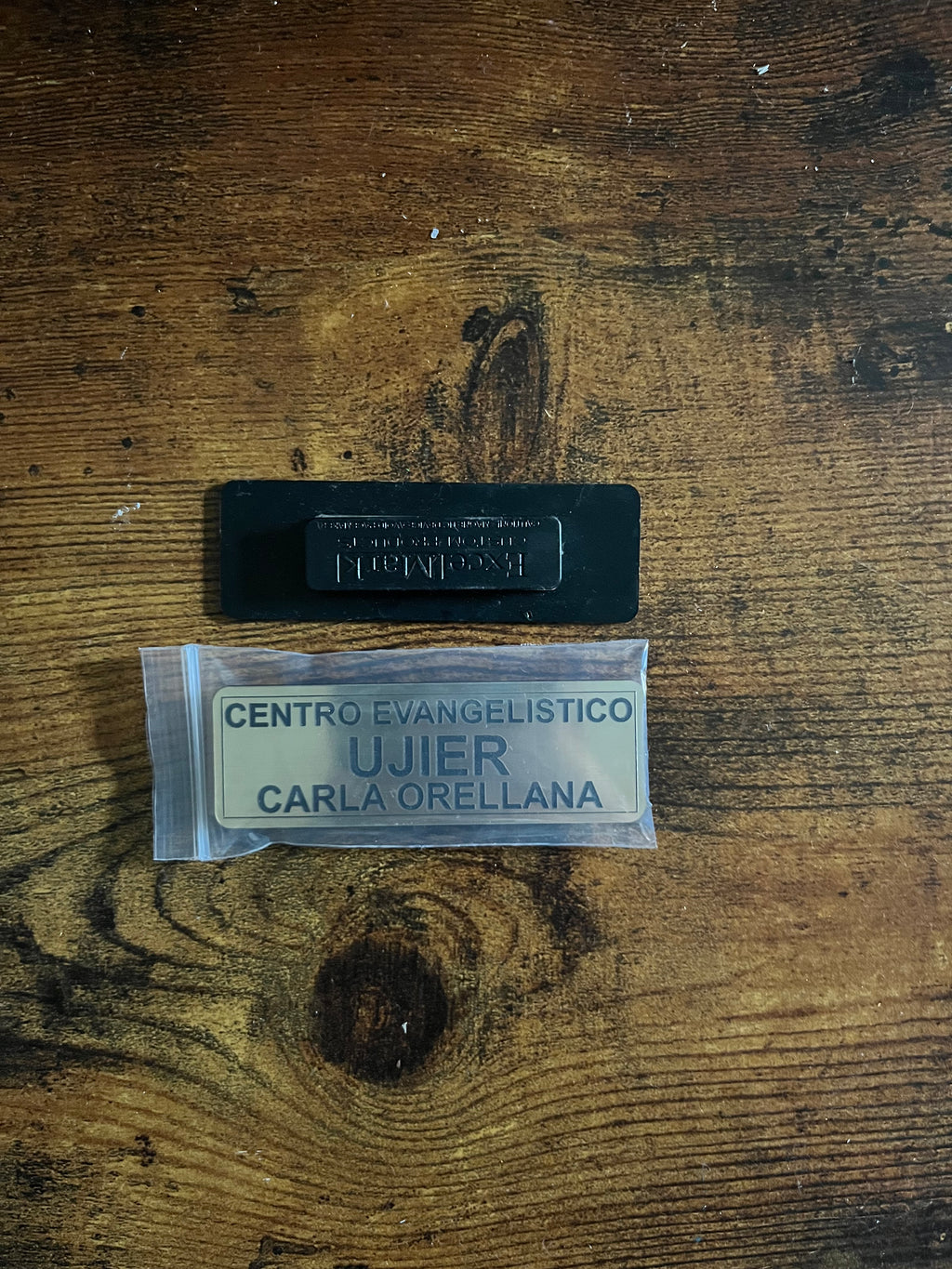 Custom Magnetic Name Tag