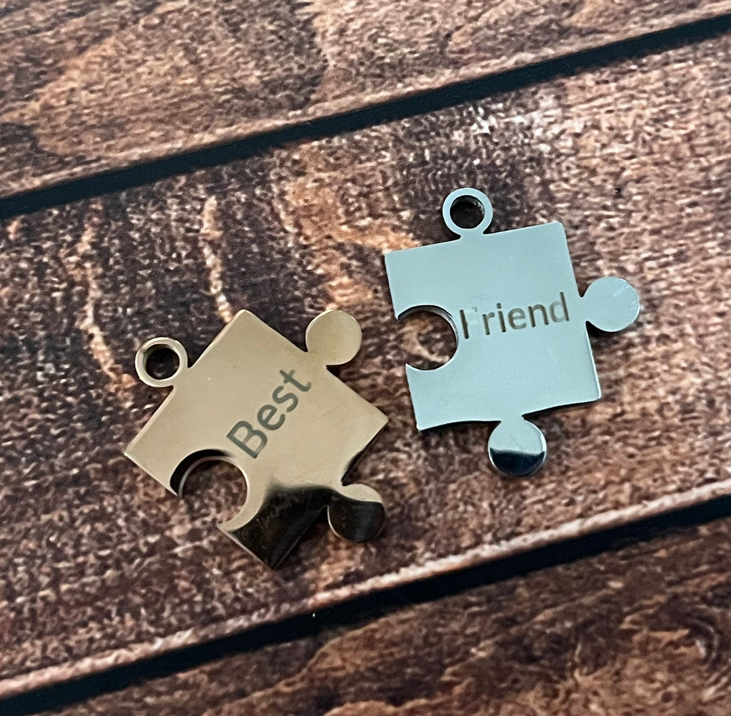 Keychain Puzzle Piece Set