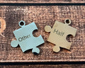 Keychain Puzzle Piece Set